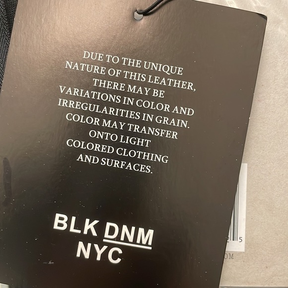 BLKDNM long sleeve dress with leather details - Picture 11 of 14